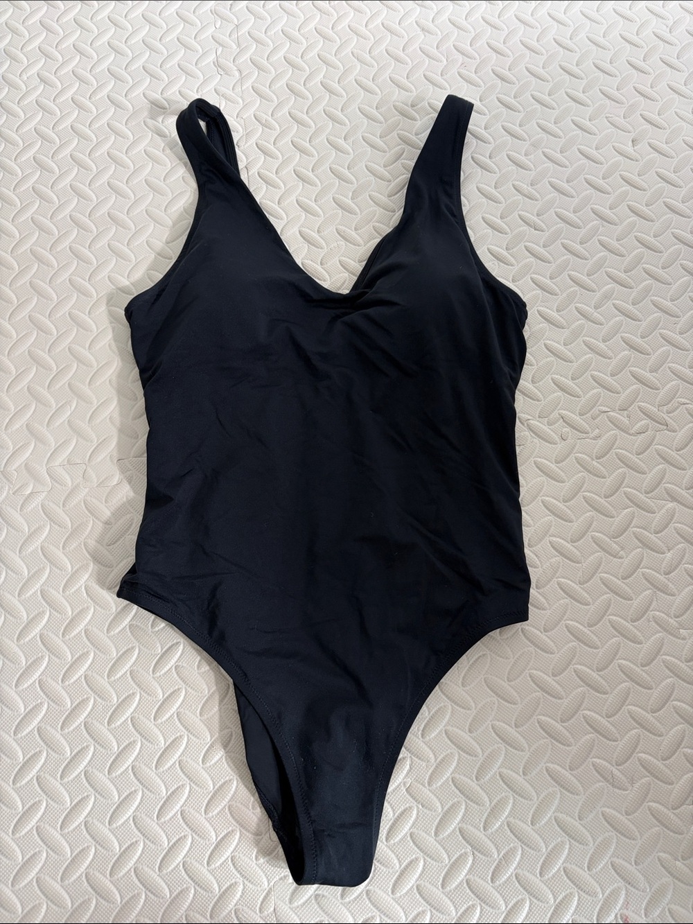 Athleta Black One-Piece Swimsuit